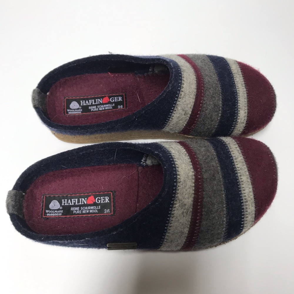 Haflinger Women’s Wool Clog size 36
